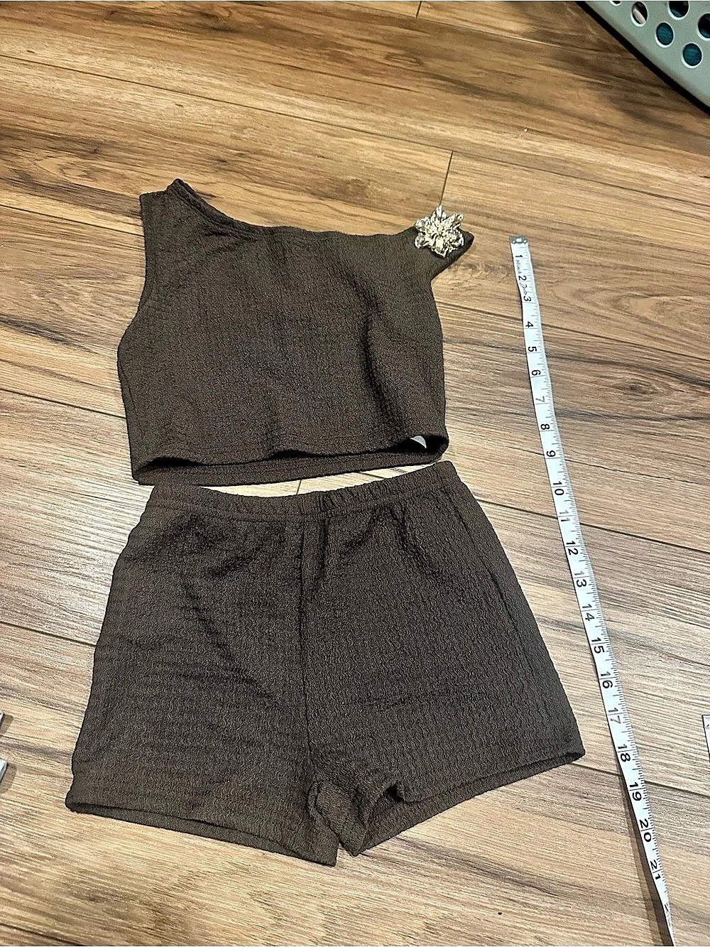 Girls Size 8 Brown Two-Piece Set Like New